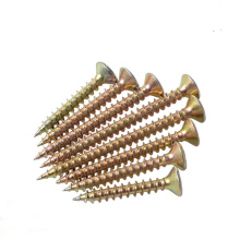 ST5.5*100 mm Countersunk head phil recessed self tapping screw cross chipboard nail carbon steel stainless steel 304 316 DIN7982